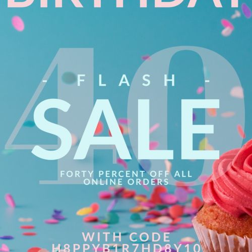 Happy 10th Birthday Joolzery Flash Sale Voucher